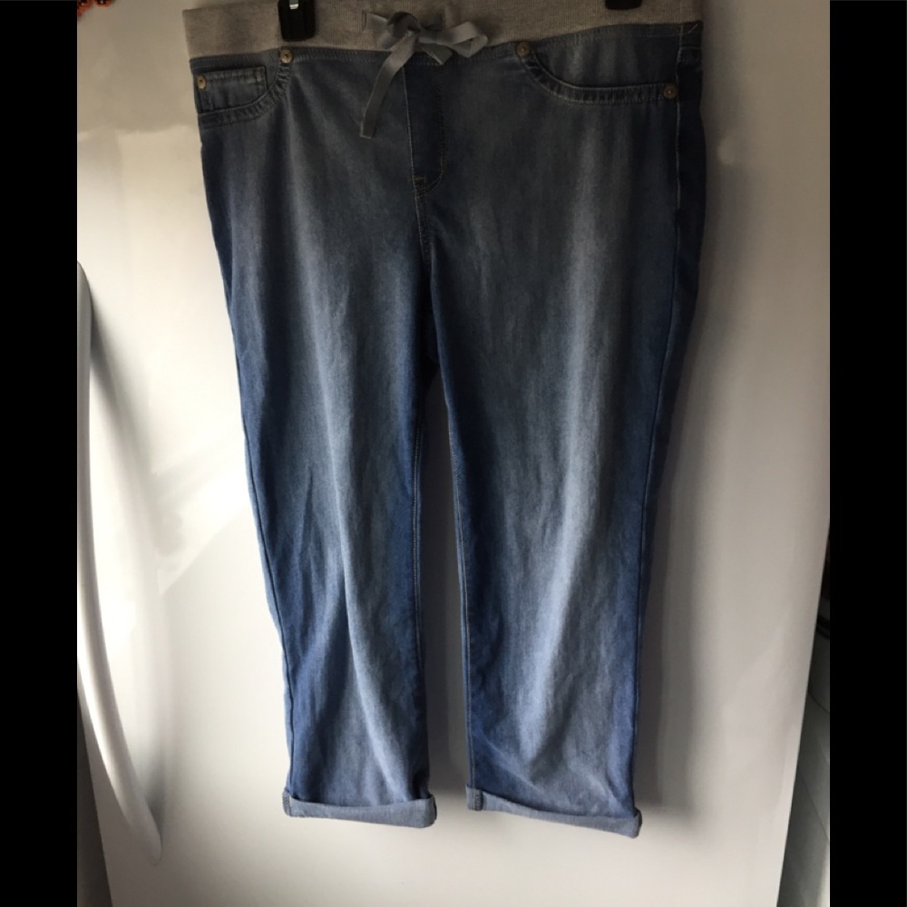 Denim Capris